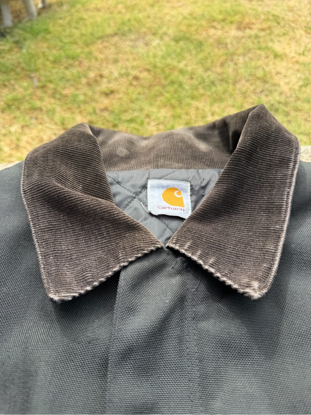 Vintage Carhartt Black Duck Blanket Lined J01 Detroit Work Jacket 2XL US - Picture 7 of 11